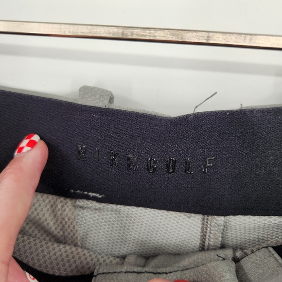 Nike Golf Dri Fit Shorts Mens Size 38 Gray - Picture 3 of 7